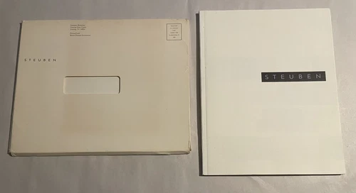 Steuben Glass 1994 Catalog Illustrated Hand Formed Glass