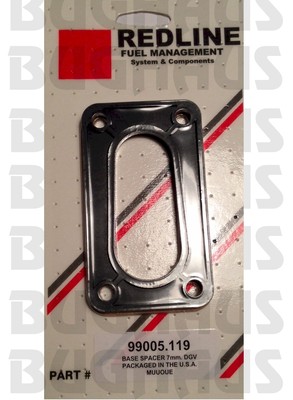 CARB SPACER - 7MM / 1/4'' THICK - FITS WEBER 32/36 DGV DGEV DGAV CARBS -FREE SHIP