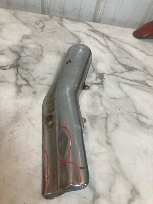 86 Honda VT 500 VT500 C Shadow muffler exhaust pipe heat shield