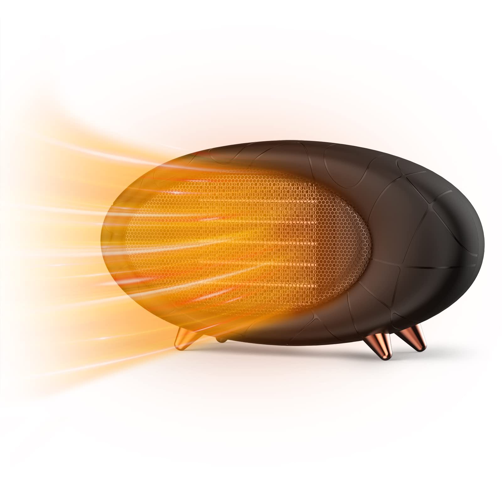 Desk Heater,600W Energy Efficient Small Desk heater for Indoor Use,PTC Fast H...