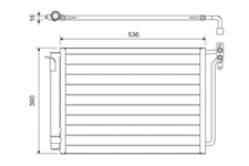 Valeo 817575 Condenser, Air Conditioning for BMW