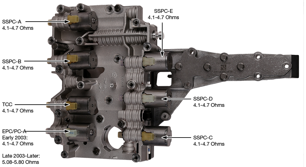 5r110w Transmission Valve Body Ford F250 F350 2005 And Up eBay