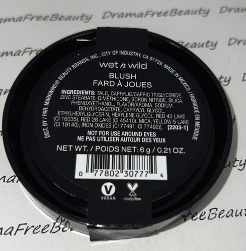 Wet n' Wild Fantasy Makers Limited Edition Halloween Matte Blush * SEEING RED * - Picture 7 of 10
