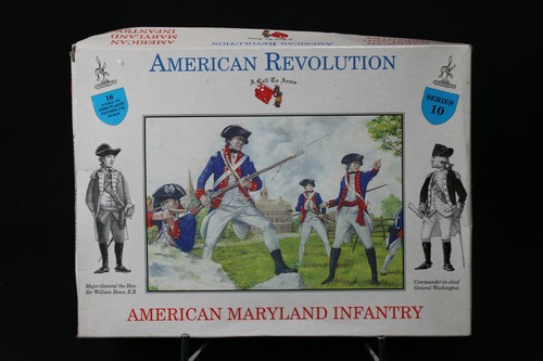 XJ131 A CALL TO ARMS 1/32 Soldiers AMERICAN REVOLUTION Maryland Infantry 10