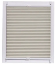 New 22-1/2"x 35-1/2" Honey Comb Cream Cordless Lift System Shade Hardware