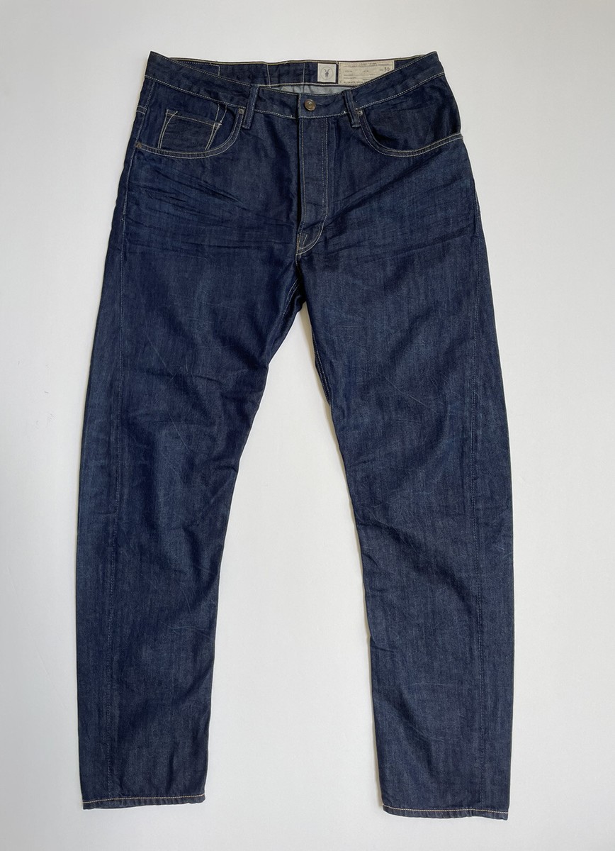 All Saints Jacks Place Spitalfields Dark Wash Denim Jeans Mens