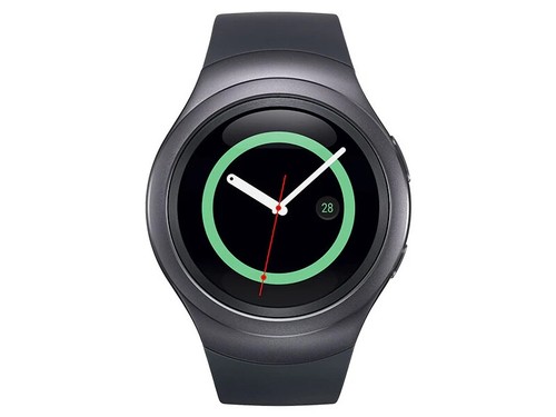 Samsung Gear S2 42mm Edelstahl Gehäuse Dark Grey SM-R7200ZKADBT -DISPLAY DEFEKT- - Imagen 6 de 7