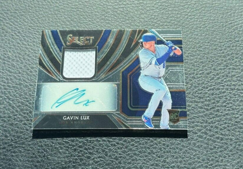 2020 Panini Select Gavin Lux Rookie Jersey Auto 026/209