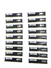 Lot Of 18 Nanya NT8GC72C4NG0NK-CG 8GB 2Rx4 PC3L-10600R ECC Memory 647650-071