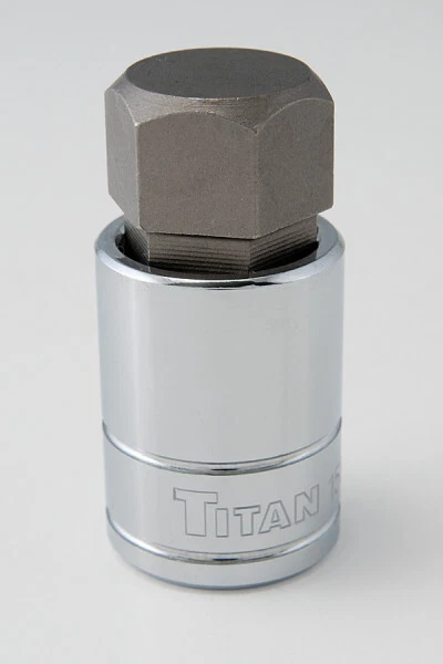 Titan 15622 1/2-Inch Drive x 22mm Hex Bit Socket - 22 mm