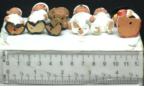 Vintage Cake Toppers Decoration (6) Seamen Nurse Flamenco Dancer - Foto 2 di 3