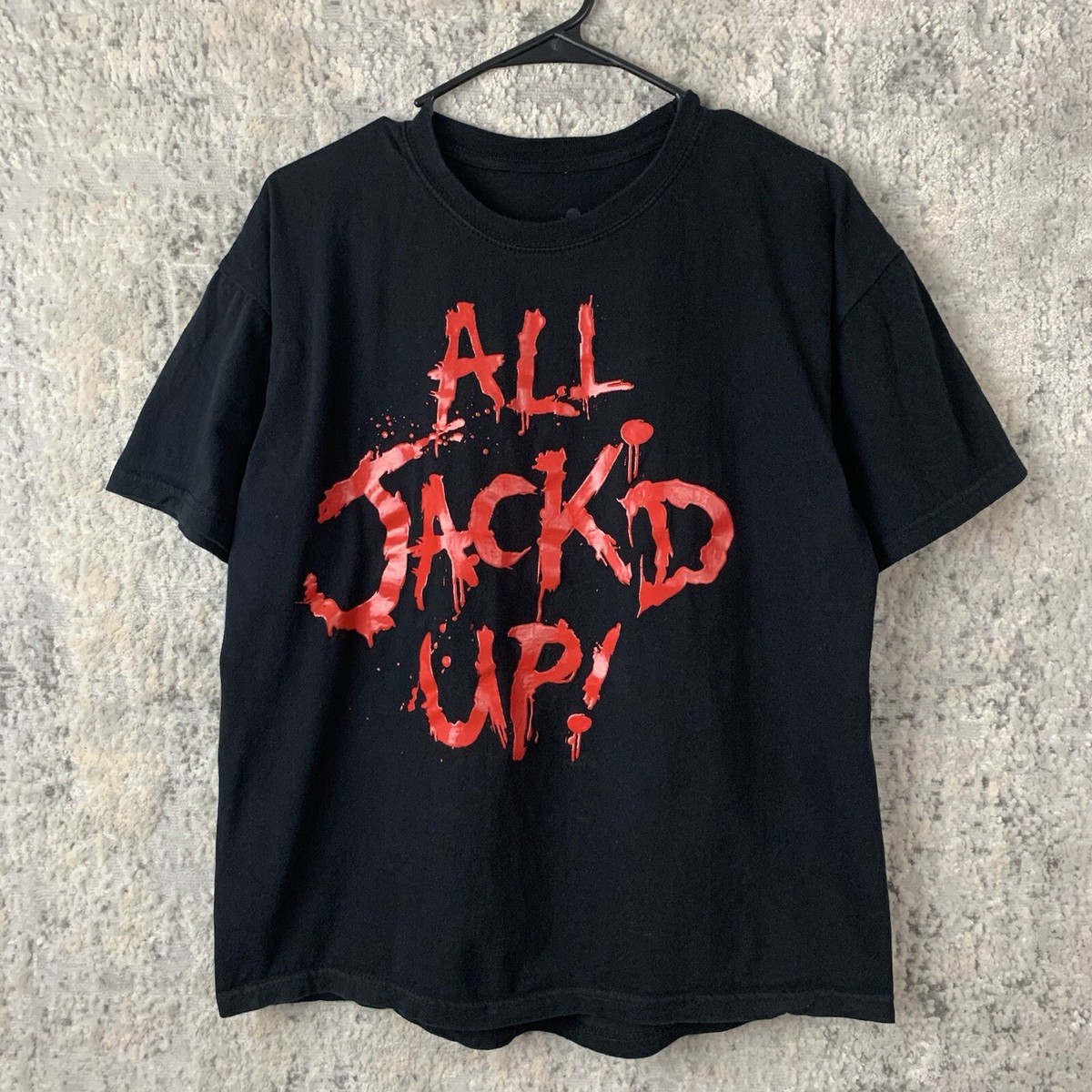 Universal Studios Halloween Tシャツ Universal Studios Halloween Horror Nights Chainsaw Jack-O'-Lantern