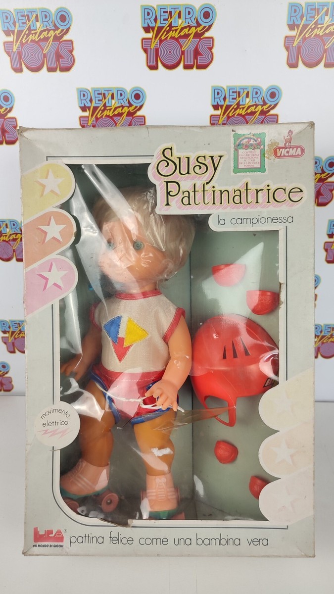 SUSY PATTINATRICE LA CAMPIONESSA VICMA VINTAGE LUCA ANNI 80