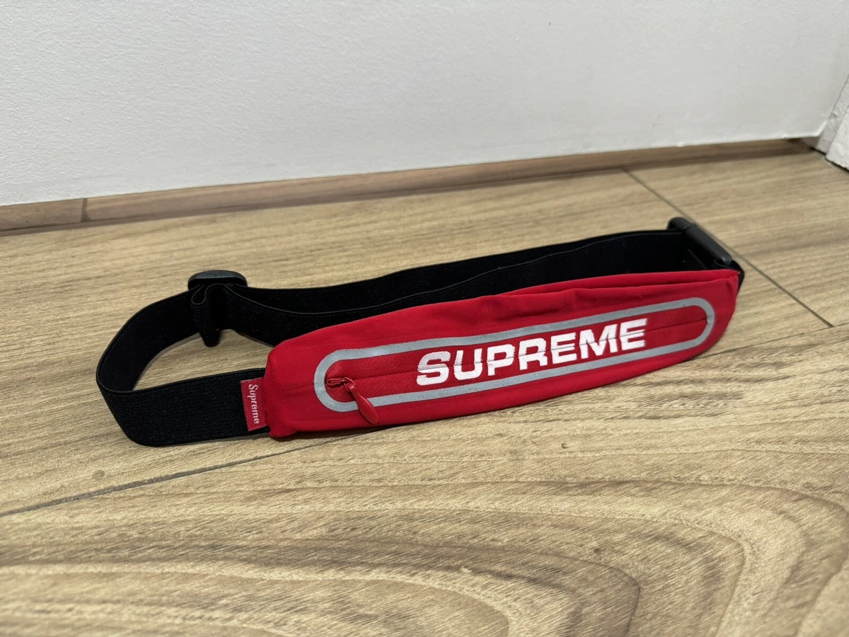 Supreme SS19 Running Waist Bag Red/3M Reflective SAFETY BAG | eBay