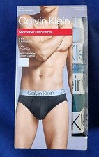 CALVIN KLEIN CHROMATIC MICROFIBER 4-PACK HIP BRIEFS MEN UNDERWEAR XL NP2429O-NWT