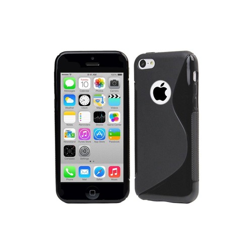 Case For Apple iPhone 5C S-Line Silicone Gel Skin Tough Shockproof Phone Cover - Picture 2 of 19