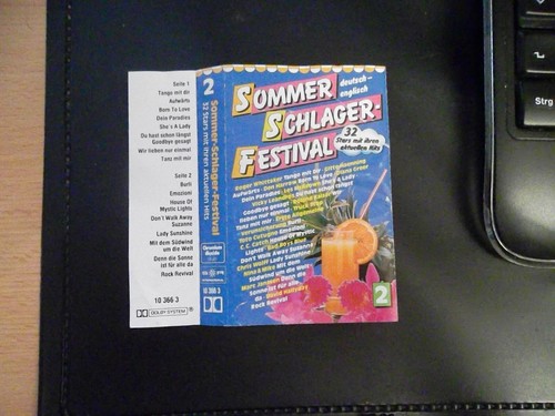 Sommerschlager Festival , MC, m. 16 Titeln, gebraucht, gut