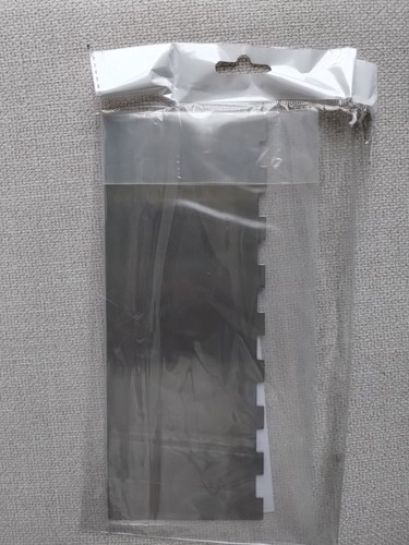 Cake Decorating Comb Stainless Steel Scraper Tool 9 in High x 3 2/4 in Wide - Picture 9 of 9