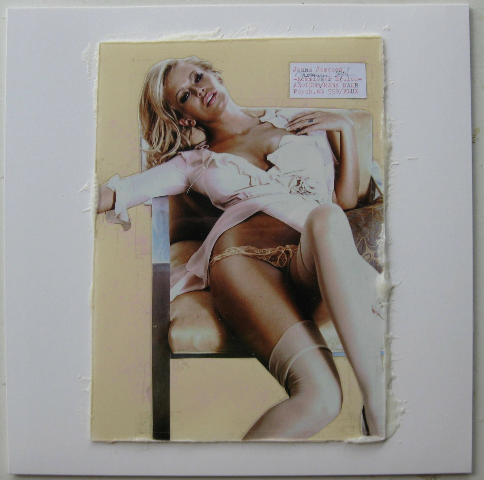 Azoikum Kommissar Hjuler Mama Baer LP Jenna Jameson special edition signed 