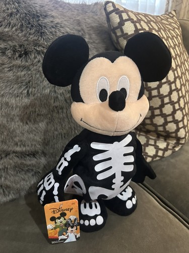 Disney Spooky Dancer Mickey 2019 animiertes Plüschtier 13 Zoll Neu mit Etikett