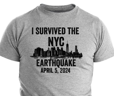 I Survived the NYC Earthquake Shirt NYC Earthquake NY Earthquake T shirt 
