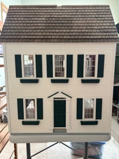 Dollhouse Miniature DIY House Kit Manual Creative - Furniture Gift-Great Villa.