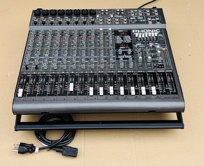 Phonic Powerpod K12 Plus 1000W 8 Mic/Line 2 Stereo GEQ DFX Powered