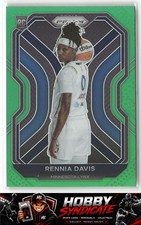 2021 Panini Prizm WNBA #97 Rennia Davis Prizms Green