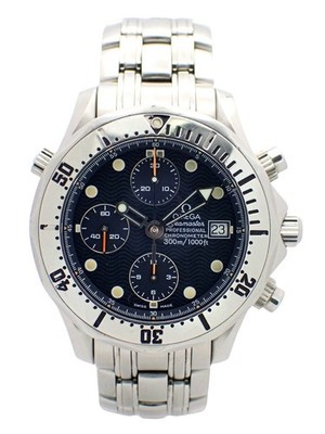 Omega Seamaster Professional 300m Full Size Automatik Uhr 2598.80 mit Box