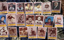 Swell Football Greats NFL Trading Card Lot 18 Cards Ditka Butkus Sayers Musso