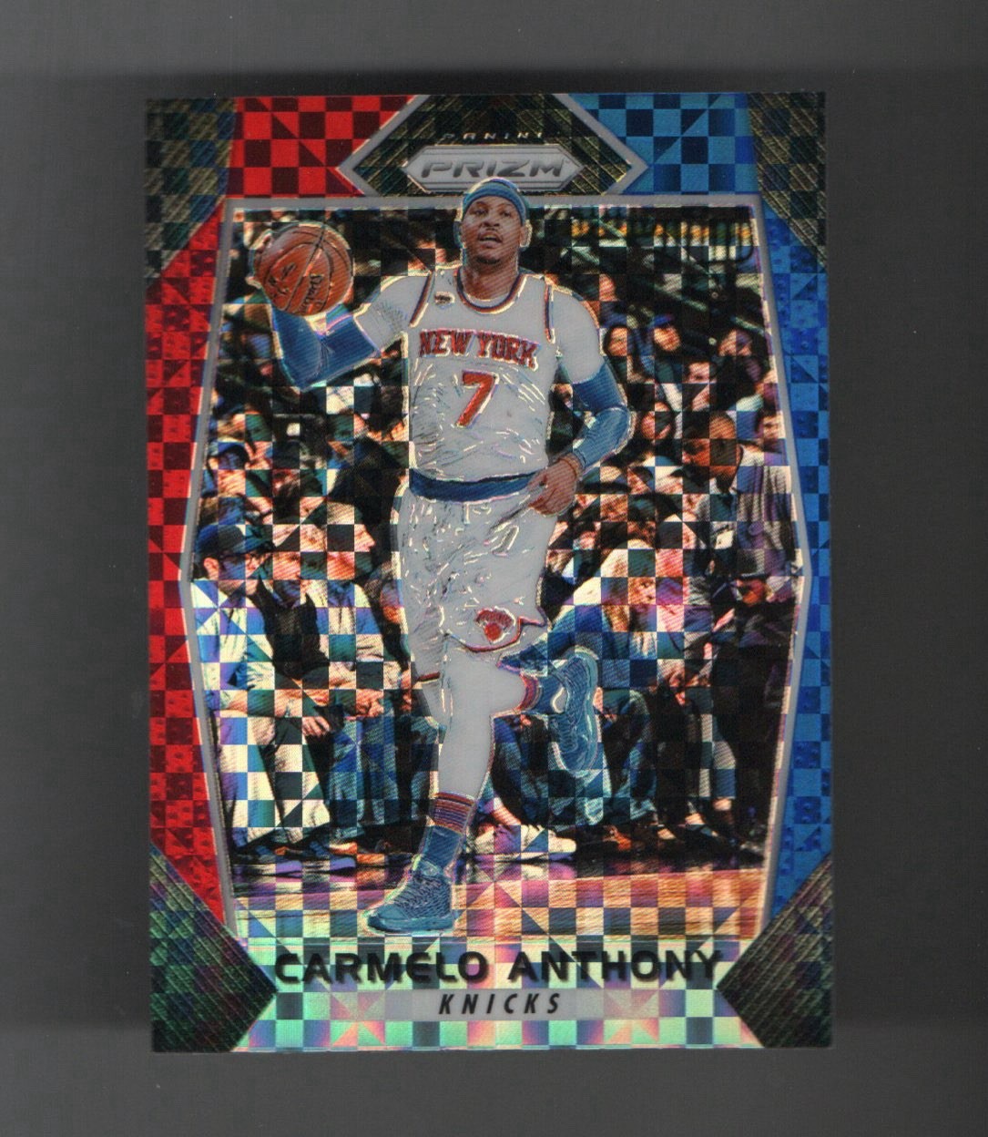 2017-18 Prizm Carmelo Anthony #279 Red White & Blue Prizms NY Knicks Syracuse