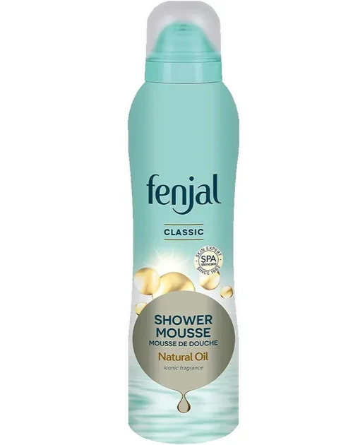 Fenjal Classic Luxury Shower Mousse 200ml | Rich Creamy Lather