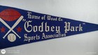 Rare Vintage 1970's Wood County WV Sports Assoc (WCSA) Godbey Park Felt Pennant — photo 5