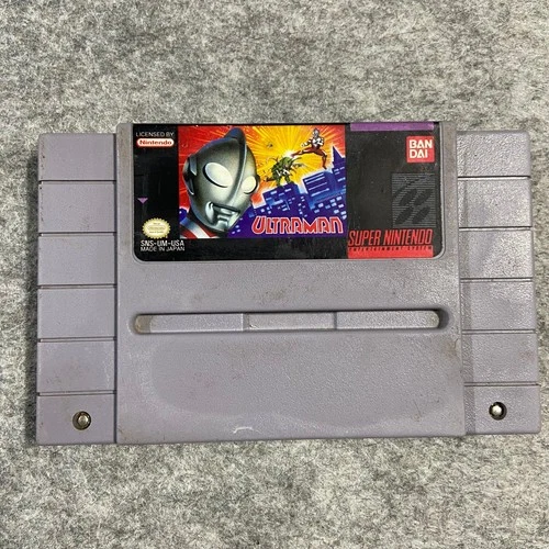 Ultraman (Super Nintendo Entertainment System, SNES, 1991) Tested & Working