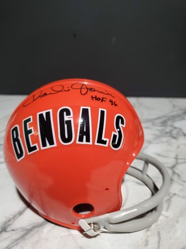Charlie Joiner Cincinnati Bengals Riddell Throwback 2bar Mini Helmet ...