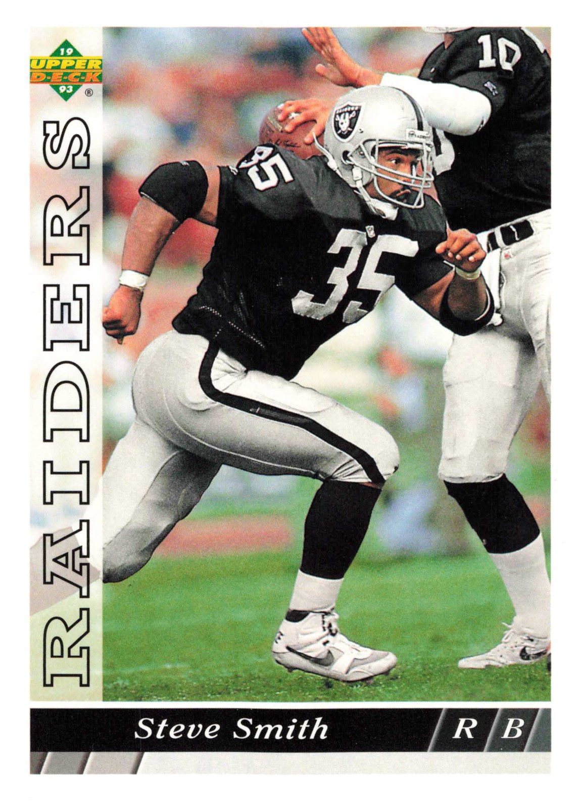 Steve Smith 1993 Upper Deck #511 Los Angeles Raiders