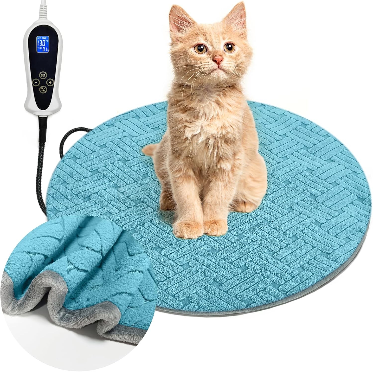 Cats Electric Outdoor Dog Warming Bed Mat With Chew Resistan