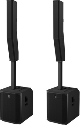 2x Electro-Voice EVOLVE70 Portable 2000W Subwoofer &Column Loudspeaker PA System
