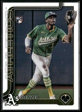 Denzel Clarke 2025 Topps Update #US14 RC Athletics