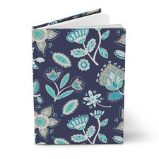 Floral Paisley Pattern Journal Hardcover Matte Notebook