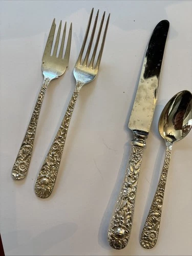 Buy Wholesale Repousse by S Kirk&Son Sterling Silver 4 piece Place Setting