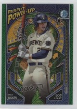 2024 Bowman Green Mojo Refractor 11/99 Brock Wilken #PP-7 8mm