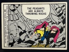 1966 Marvel Super Heroes Donruss #58 Mighty Thor - Rookie Set