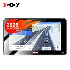 XGODY 7" Truck HG LGV Lorry Sat Nav GPS Navigation UK & EU Maps Waterproof 2026
