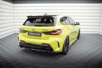 Maxton Design Diffusor Flaps V.1 Passend FüR Bmw 1Er M-Paket / M135I F40 Schwarz