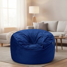 3ft Bean Bag Chair with High Rebound Memory Foam - Ideal for Lounging