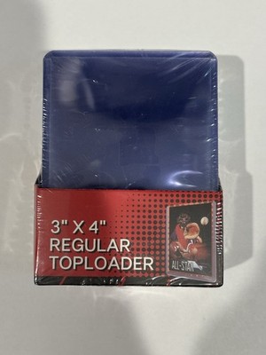3x4 Top Loaders - 25 Pack