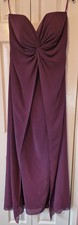 Symphony of Venus Purple Chiffon Bridesmaid Prom Wedding Cruise Formal Dress 16