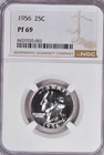 1956 Washington Quarter Proof NGC PF 69 PR Silver Coin Gem 25C