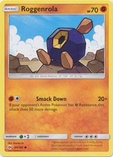 Roggenrola - 69/149 - Common (Hp) Sun and Moon Base Set - Fighting Pokémon